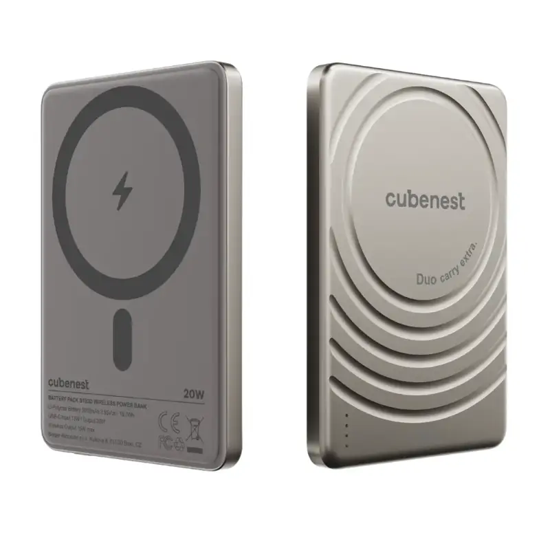 MagSafe powerbanka 5 000 mAh DualSlim MagSafe powerbanka 5 000 mAh DualSlim