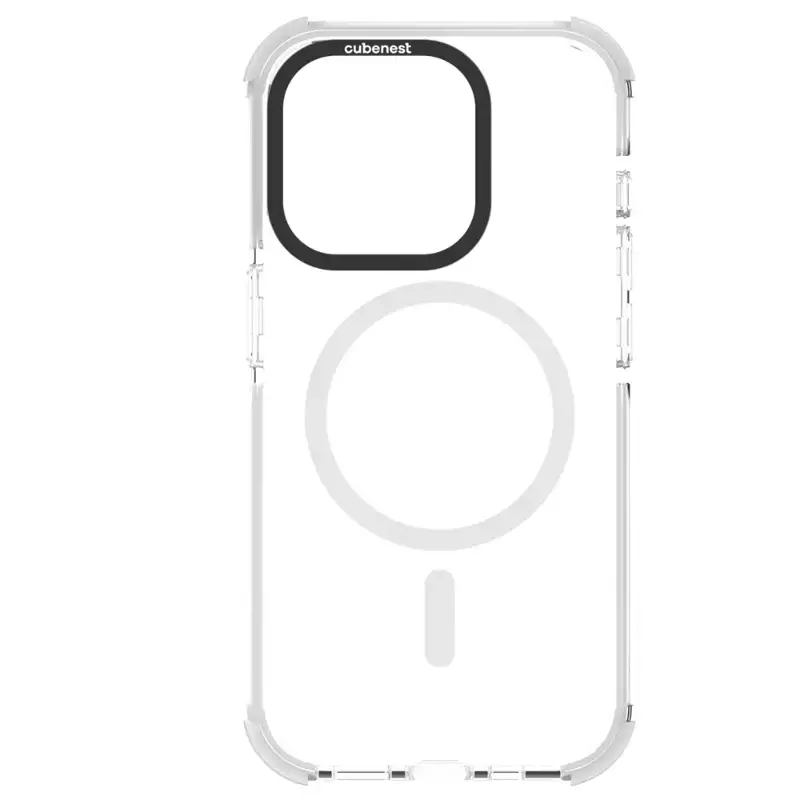 Cubenest Kryt na iPhone 15 Pro MagPro Strong Guard bílý